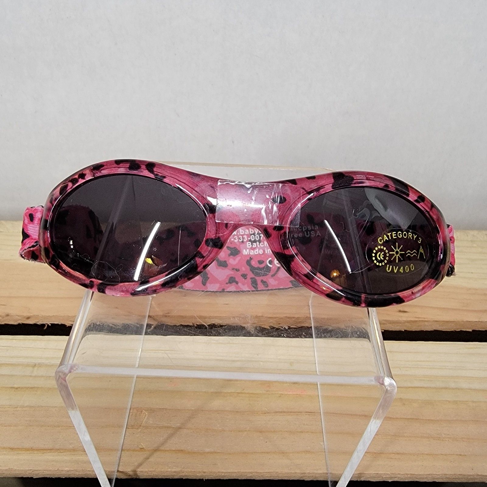 Baby Banz Sunglasses W Adjustable Head Strap  Category 3 Uv400